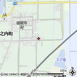 奈良県大和郡山市池之内町377周辺の地図