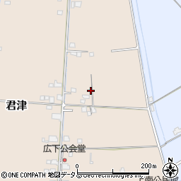 岡山県岡山市東区君津359-5周辺の地図