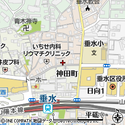 兵庫県神戸市垂水区陸ノ町1-7周辺の地図