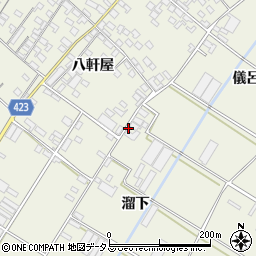 愛知県田原市中山町儀呂315周辺の地図