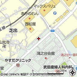 三重県名張市鴻之台１番町39周辺の地図
