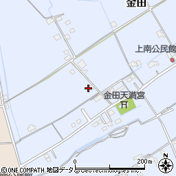 岡山県岡山市東区金田998周辺の地図