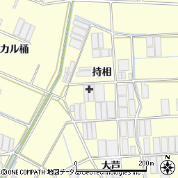 愛知県田原市高松町持相周辺の地図