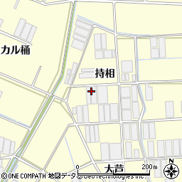 愛知県田原市高松町（持相）周辺の地図