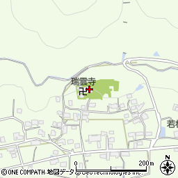 瑞雲寺周辺の地図