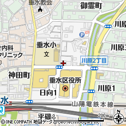 神戸市　就労準備支援事業周辺の地図