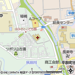 奈良県生駒郡平群町福貴1113周辺の地図
