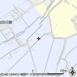 岡山県岡山市東区金田1119周辺の地図