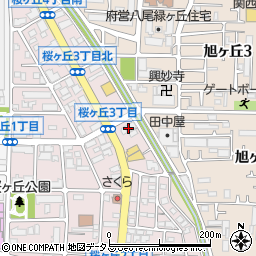 ドコモショップ　八尾桜ヶ丘店周辺の地図