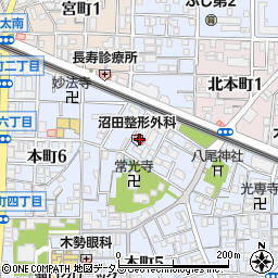 沼田ビル周辺の地図