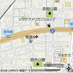 大昌工芸株式会社　岡山営業所周辺の地図