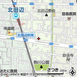 秋田商事株式会社　工事部周辺の地図