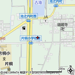 奈良県大和郡山市池之内町74周辺の地図