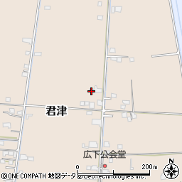岡山県岡山市東区君津471周辺の地図