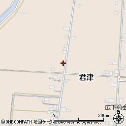 岡山県岡山市東区君津1261周辺の地図