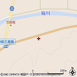 広島県安芸高田市八千代町勝田1272周辺の地図