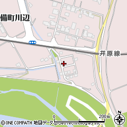 岡山県倉敷市真備町川辺1548周辺の地図