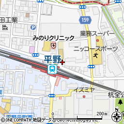 三友平野マンション周辺の地図