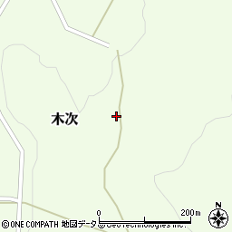 広島県山県郡北広島町木次536周辺の地図