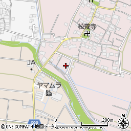 三重県松阪市笠松町124周辺の地図