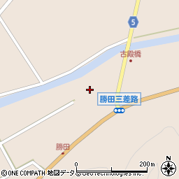広島県安芸高田市八千代町勝田1355周辺の地図