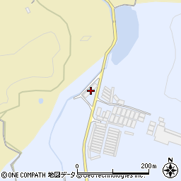 岡山県瀬戸内市牛窓町鹿忍3722-1周辺の地図