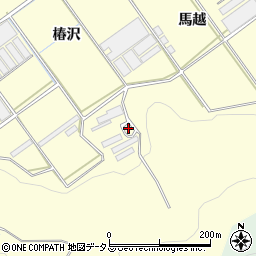 愛知県田原市八王子町（椿沢）周辺の地図