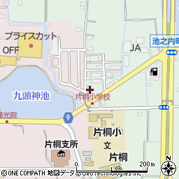 奈良県大和郡山市池之内町11-1周辺の地図