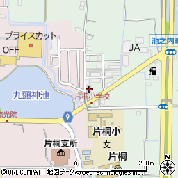 奈良県大和郡山市池之内町11周辺の地図