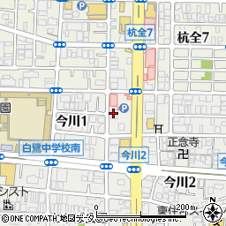 東野倉庫周辺の地図