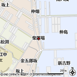 愛知県田原市福江町柴置場周辺の地図