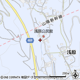 岡山県倉敷市浅原1634周辺の地図
