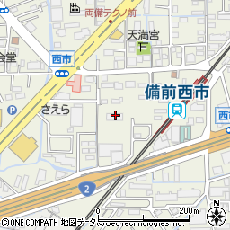 ＳＯＭＰＯケア株式会社　岡山オフィス周辺の地図