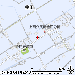 岡山県岡山市東区金田1068周辺の地図