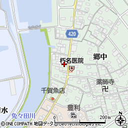 岡田鉄工所周辺の地図