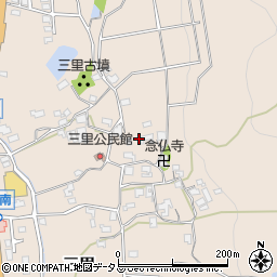 奈良県生駒郡平群町三里1151周辺の地図