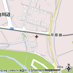 岡山県倉敷市真備町川辺1446周辺の地図