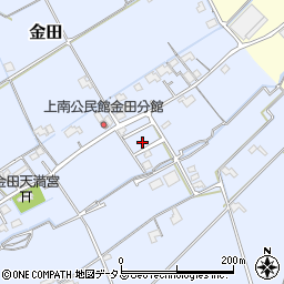 岡山県岡山市東区金田1075周辺の地図