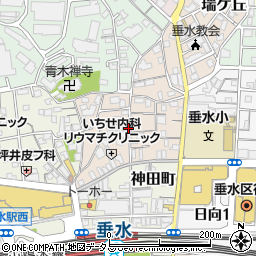 兵庫県神戸市垂水区陸ノ町周辺の地図