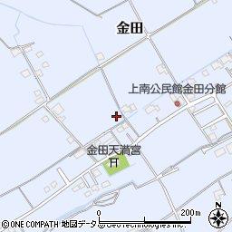 岡山県岡山市東区金田976周辺の地図