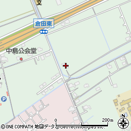 岡山県岡山市中区倉田410周辺の地図