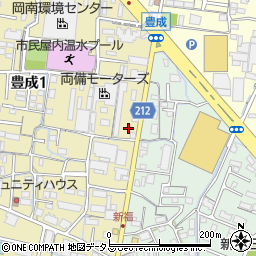 横田商店周辺の地図