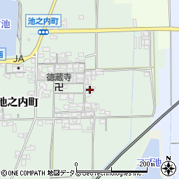 奈良県大和郡山市池之内町519周辺の地図