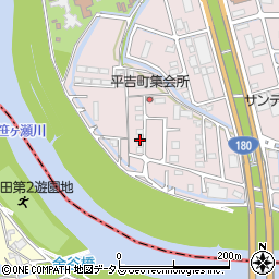 グレースタウンＢ周辺の地図