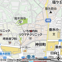 兵庫県神戸市垂水区陸ノ町4周辺の地図