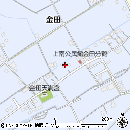 岡山県岡山市東区金田1067周辺の地図