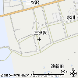 愛知県田原市南神戸町（三ツ沢）周辺の地図