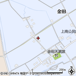 岡山県岡山市東区金田990周辺の地図