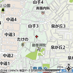 和田林文化周辺の地図