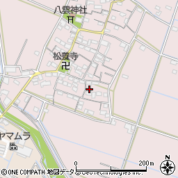 三重県松阪市笠松町165周辺の地図